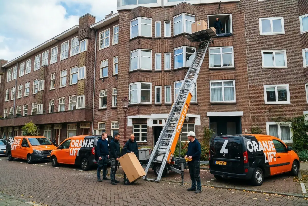 Verhuislift bij hoogbouw Zwolle